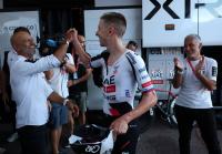 'It's a tiny margin but a win is a win' - Tadej Pogačar celebrates fourth stage win of career and first-ever lead in Vuelta a España