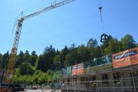 USAG Bavaria ‘tops out’ forthcoming sewage treatment building at Hohenfels