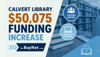 Calvert Library Gets $50,075 Boost For Staffing And Technology