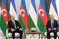Presidents of Azerbaijan and Uzbekistan hold one-on-one meeting-