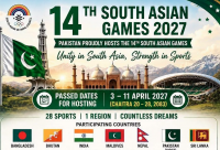 14th South Asian Games to be held from April 3–11 next year