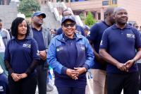 Dr Samizi attends the Walk the Talk health event heading to WHO’s 76th session Africa