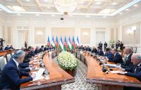 3rd meeting of the Supreme Interstate Council of Azerbaijan and Uzbekistan was held - PHOTOS