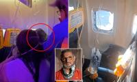 New footage emerges from inside Ryanair plane cabin in the moments after window shattered at 16,000ft and sucked a passenger out