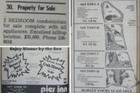 Newspaper advertising in White Rock, South Surrey over the years: How things have changed