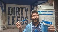Burley Banksy says painting 'Dirty Leeds' on pub is a 'badge of honour'