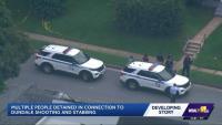 Baltimore County Police: Charges pending after one stabbed, another shot at Dundalk residence
