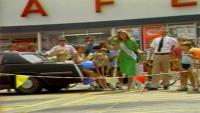 Seed spitting queen Tracy Lynn Foster helps Omaha children in 1981 competition