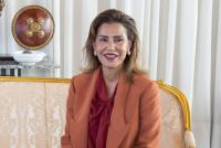Princess Lalla Meryem Receives Jerusalem Children at Royal Guest Palace in Rabat