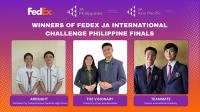 FedEx, JA Philippines name student finalists for regional trade competition in Singapore