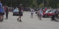 Dozens of classic cars on display for the car competition as part of Kool Deadwood Nites