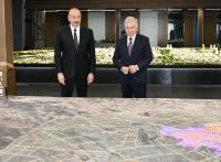 President Ilham Aliyev familiarized himself with “New Tashkent” — Uzbekistan’s largest urban development project