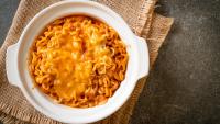 Korea's Spicy, Cheesy Spin On Instant Ramen