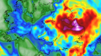 UK weather maps show 20 counties face heavy rain during 'Spanish plume' – list