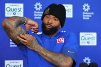 ‘No way’ – New York Giants fans are saying they have deja vu after seeing Odell Beckham Jr pre-season play