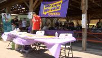 Healthcare workers and local leaders unite at Seabreeze to register voters before November