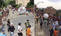 Swapping bulls for balls: Indiana Jones inspired wild mountain race near Madrid