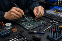 Inside Abu Dhabi's gadget repair market
