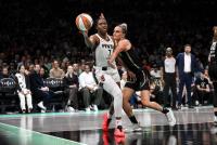Fever star F Aliyah Boston (leg) out vs. Sky