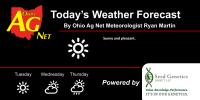 Ohio Ag Weather and Forecast, August 24, 2026