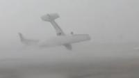 Severe winds toss four aircraft across Italian airport tarmac