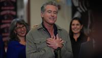 Gavin Newsom Was Spotted Living His Best Sad-Boy Life at a Noah Kahan Concert