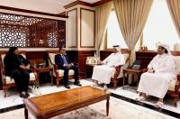 MUNICIPALITY MINISTER MEETS MALDIVES AMBASSADOR