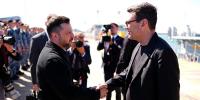 Andy Burnham Visits Kyiv For His First Overseas Trip As Prime Minister