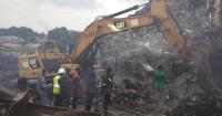 A landslide at a landfill in the capital of Guinea kills 30 people, officials say