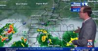 Rain chances rise overnight, but severe weather unlikely