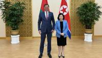 Belarusian foreign chief vacations in North Korea, works out visa-free deal