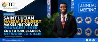 SAINT LUCIAN NAEEM PHILBERT MAKES HISTORY AS YOUNGEST-EVER CDB FUTURE LEADERS NETWORK CO-CHAIR