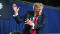 Pretend I’m on ballot, Trump tells South Carolina voters