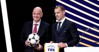Uefa’s Ceferin rules out Fifa presidency run, Infantino pitches to poorer associations