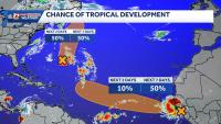 Atlantic activity increasing | Two disturbances may become tropical depressions this week