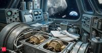 In 1968, two Afghan tortoises who beat humans to the Moon lost 10% of their weight - They flew around the moon on Soviet Zond 5 and returned alive 3 months before Apollo 8