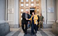 Ukrainian foreign minister after meeting Swedish counterpart: Gripen jets being prepared to defend Ukrainian skies