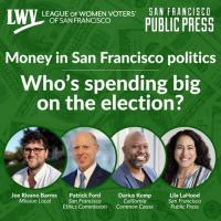 Thursday 10/8: Money in San Francisco Politics: Who’s Spending Big on the Election?