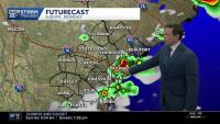 Feels-like temps hit 105 as storms move in after 2 pm