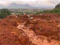 At least 30 dead and 22 injured after a landslide at a landfill in Guinea-Conakry