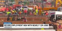 Mississippi hits record high for nonfarm jobs, governor says
