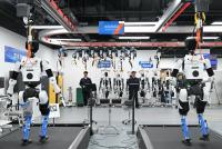 AI-Trained Robot Invented Its Own Sprint At 2026 World Humanoid Robot Games