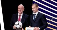 Uefa’s Ceferin rules out Fifa presidency run; Infantino pitches to poorer associations