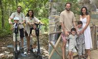 Couple ditch the UK and 'retire' in their 30s to travel the world with their two children for just £60 a day