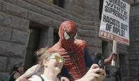 CultureNews Spider-Man Punches Racists At Minneapolis Protest And Gets Arrested And now he needs our help