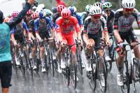 Vuelta a España: Stage 3 ends without a winner as extreme weather batters the peloton on the road to first summit finish at Font Romeu