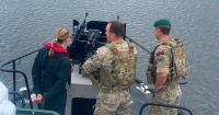 Olympic champion Victoria Pendleton inspires Royal Navy crews at Faslane