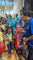 More Than 1,500 Backpacks Distributed at Missouri City’s 7th Annual Health Fair and Backpack Giveaway