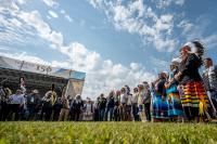 Politicians and Indigenous leaders mark the 150th anniversary of Treaty 6