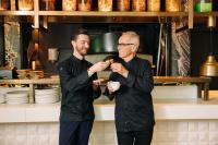 Wolfgang Puck & Byron Lazaroff-Puck Bring the Generational Tasting Tour to Budapest